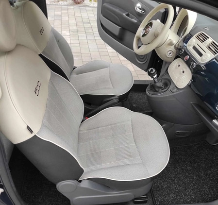 Fiat 500 cena 31000 przebieg: 88000, rok produkcji 2015 z Pszczyna małe 277